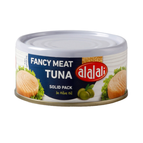 تونة فاخر بزيت الزيتون العلالي 170جم