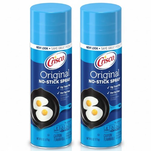 حبه كريسكو بخاخ زيت طبيعي غير لاصقة 2*170 جم