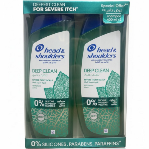 شامبو هيد اند شولدرز ضد الحكة 2*400 مل