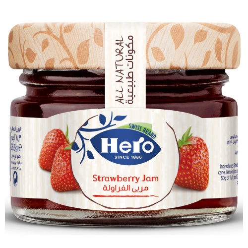 مربى الفراولة هيرو 28.3 جم