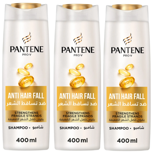 بانتين برو-في شامبو ضد تساقط الشعر 3 × 400 مل