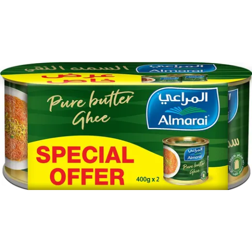 المراعي سمن الزبدة النقية عبوة اقتصادية 2 × 400 جم