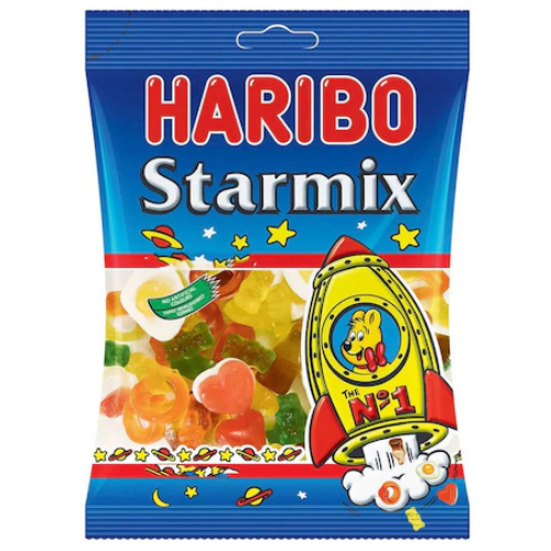 حلوى الجيلي ستار ميكس من هاريبو، 80 جم