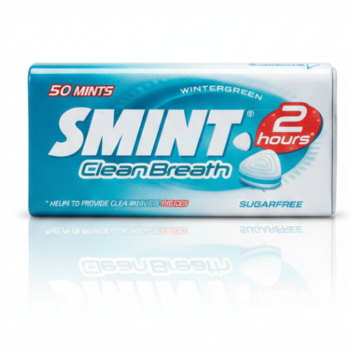 سمنت حلوى خالية من السكر بنكهة النعناع ونتر جرين 35 غ