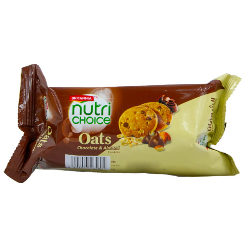 نوتري شويس بسكويت الشوفان-شوكولاتة ولوز بريتانيا 75 جم