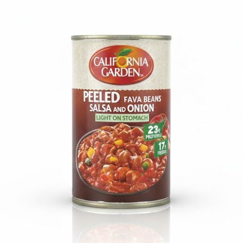 حدائق كاليفورنيا، فول مدمس مقشور بالصلصة، 450 جم