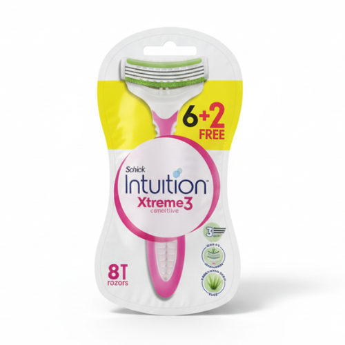 ع/شيك شفره حلاقة اكستريم للنساء 6+2 مجانا