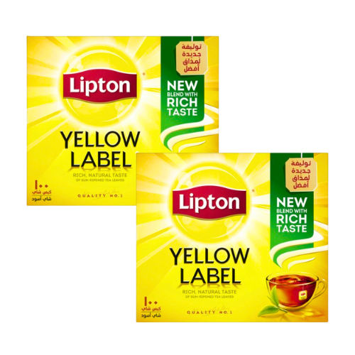 شاي ليبتون 2 × 100 كيس