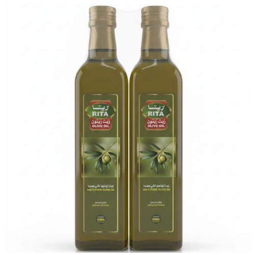 زيت زيتون ريتا، عرض 2 حبة × 500 مل
