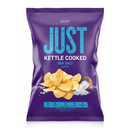 كوكد شيبس ملح البحر كتكو 150جم