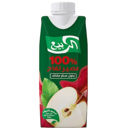 عصير تفاح 330م الربيع