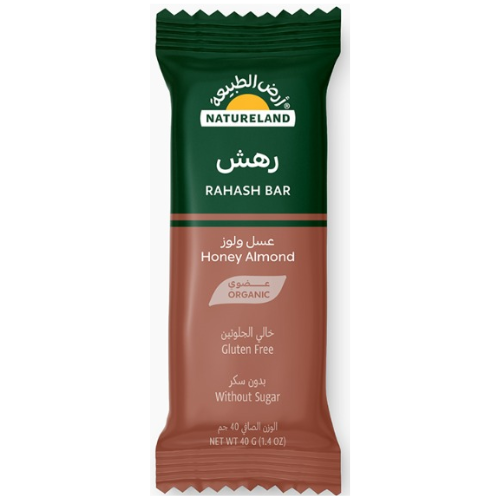 رهش- عسل ولوز 40جم عضوي ارض الطبيعة