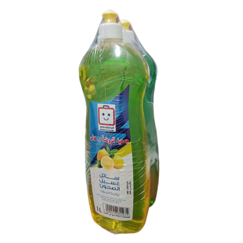 صابون سائل صحون 1لتر الروضه 1 اتر 2x حبة