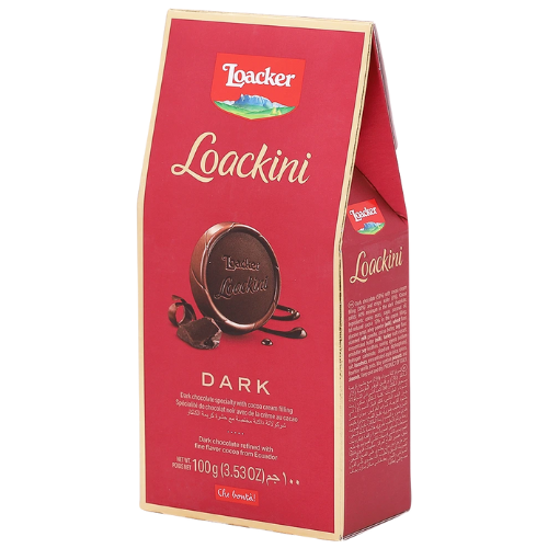 لواكر لواكيني ويفر شوكولاته داكنة 100 جم