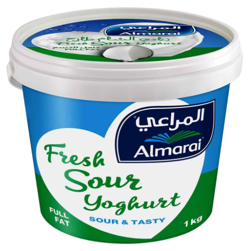 زبادي الشام كامل الدسم 1 كجم المراعي