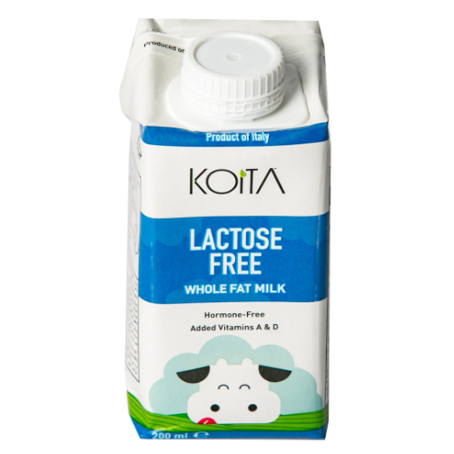 حليب كويتا كامل الدسم خالي لاكتوز 200 مل