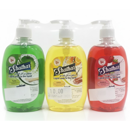 صابون سائل لليدين شذر 3*500 م