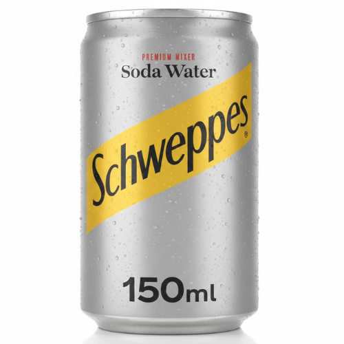 شويببس علبة ماء صودا 150 مل