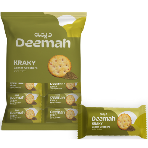 ديمة بسكويت بالزعتر كراكي 12*39 جم 468 جم