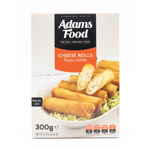 رقائق جبنة بريميوم مجمد ادمز فود 300جم