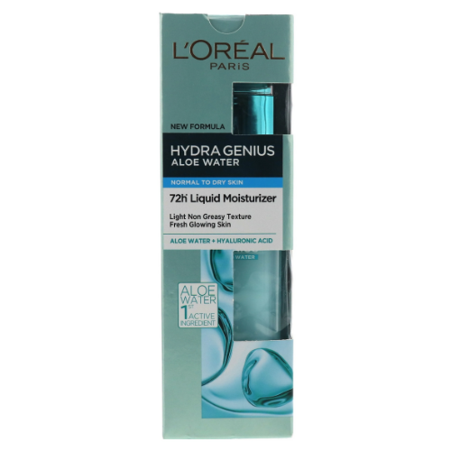 لوريال باريس ماء الصبار للترطيب للبشرة الجافه 70 مل