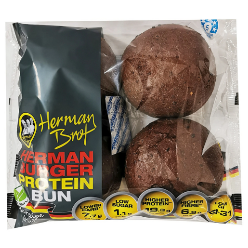 هيرمان بروت خبز برجر بروتين 280 جم