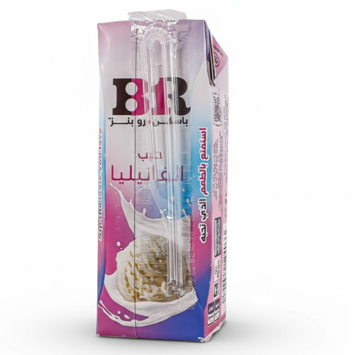 الصافي باسكن روبينز حليب بنكهة  الفانيلا 180 مل