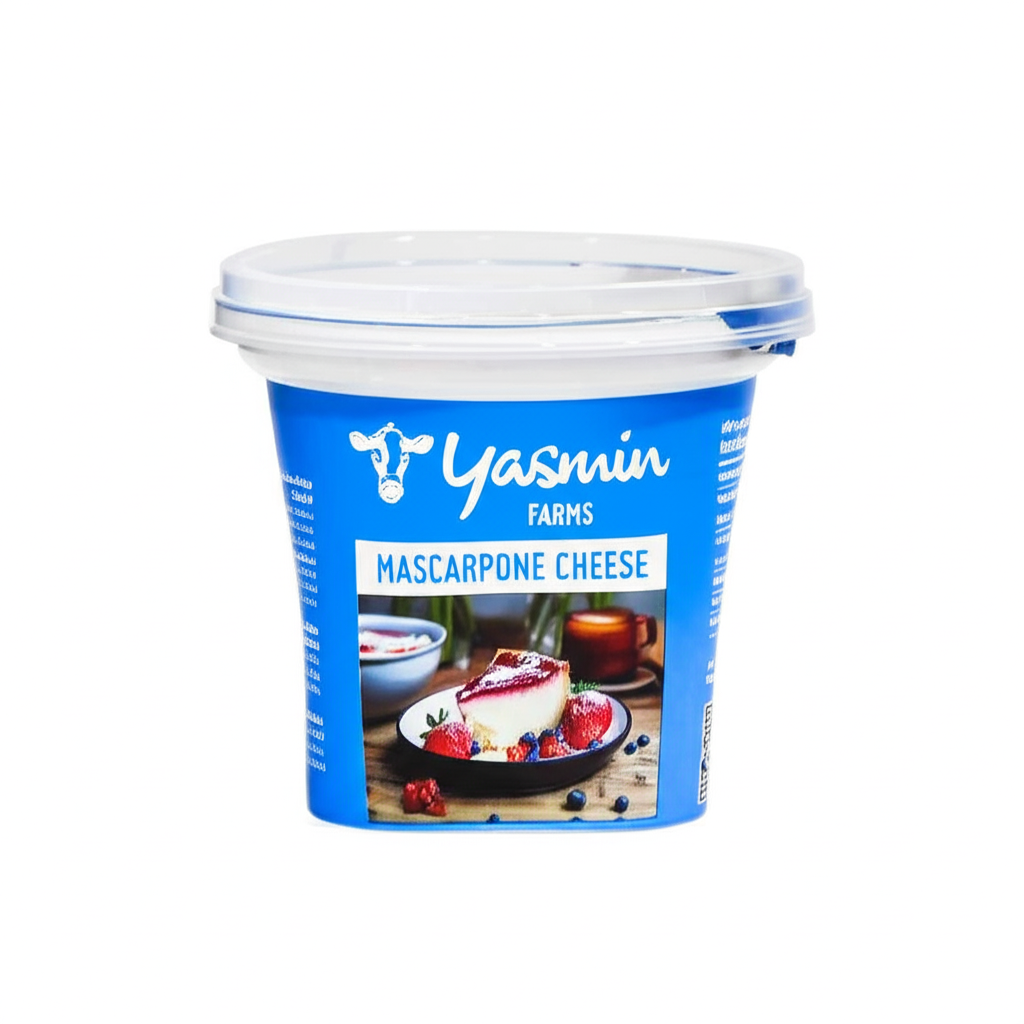 مزارع ياسمين جبنة مسكربوني 450جم