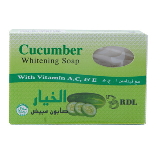 آر دي إل، صابون مبيض للبشرة بخلاصة الخيار، مع فيتامين أ، ج، هـ، 135 جم