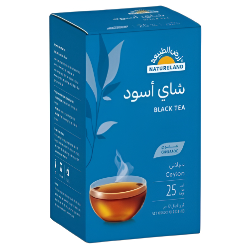 أرض الطبيعة شاي أسود سيلاني 50 جرام