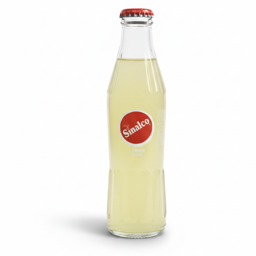 شراب غازي ليمون بطل زجاج سينالكو 200مل