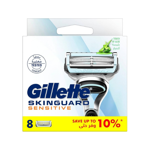 جيليت سكين جارد بشرة حساسة 8 حبة