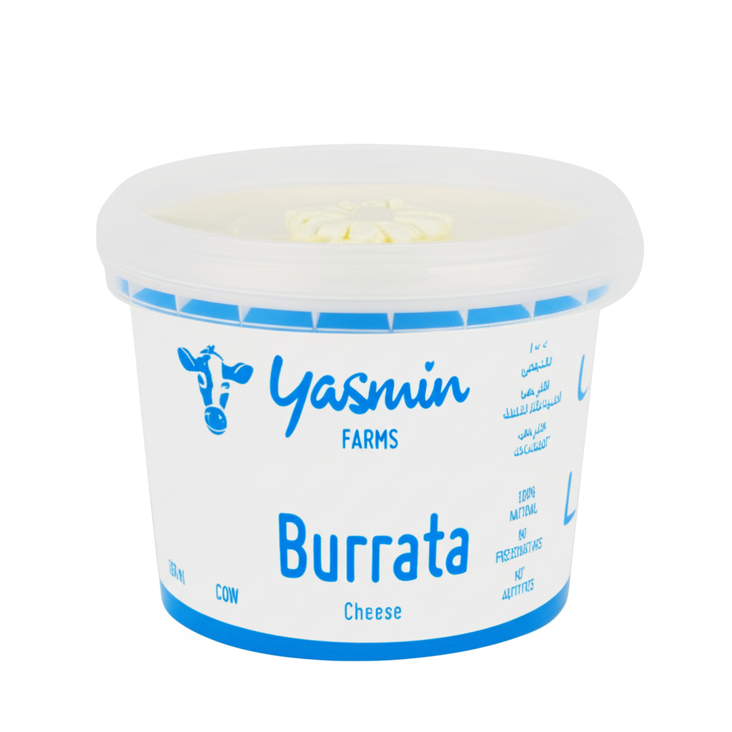 مزارع ياسمين جبنة بوراتا 200جم
