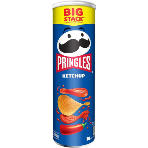 بطاطا برينجلز 200جم بطعم الكاتشب