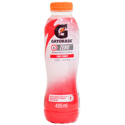 مشروب رياضي جاتوريد زيرو بنكهة فواكه استوائية، 495 مل