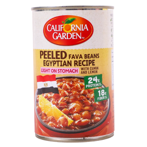 حدائق كاليفورنيا فول مقشور بالخلطة المصرية 450 جم