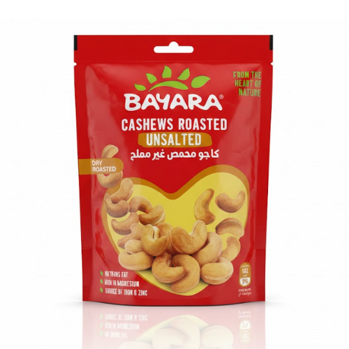 بايارا كاجو محمص غير مملح 150 جم