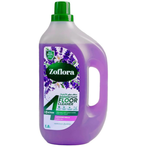 زوفلورا منظف مطهر أرضيات 4*1 أحلام لافندر 1.8 لتر