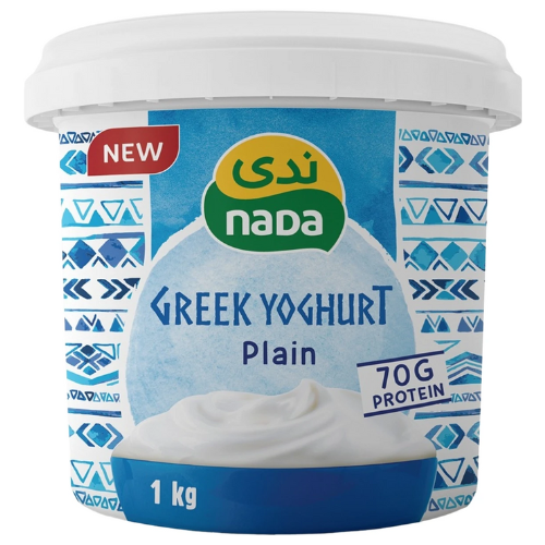 زبادي يوناني سادة بروتين 1 ك ندى