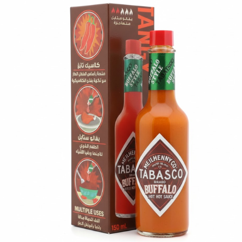 بفالو ستال صلصة حارة 150 مل تباسكو