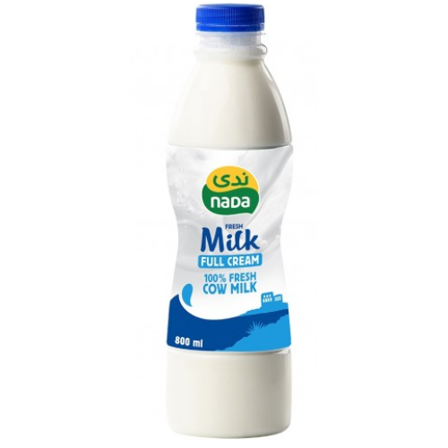 حليب ندى طازج كامل الدسم 800 مل