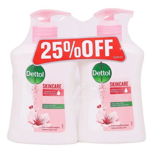 ع/2 سائل يدين ديتول عناية بالبشرة 200م $