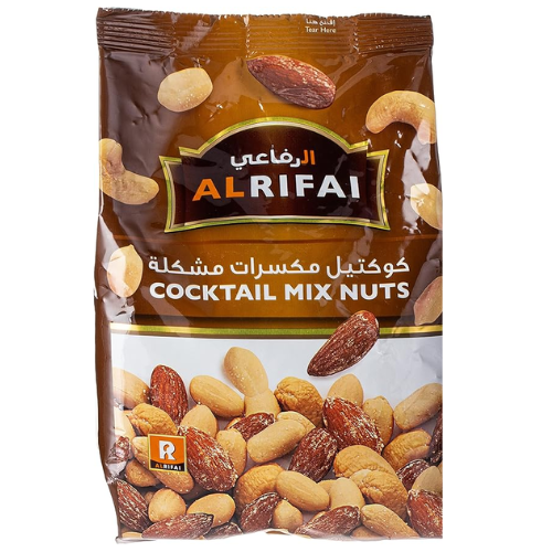 كوكتيل مكسرات مشكلة كيس الرفاعي  500غ