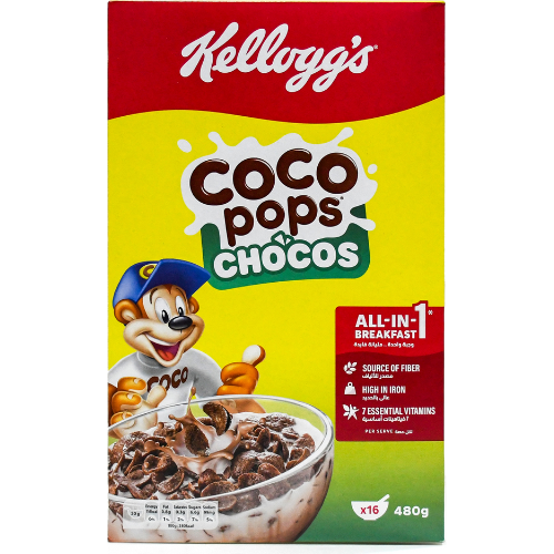 كيلوقز كوكو بوبس شوكوس 480 جم