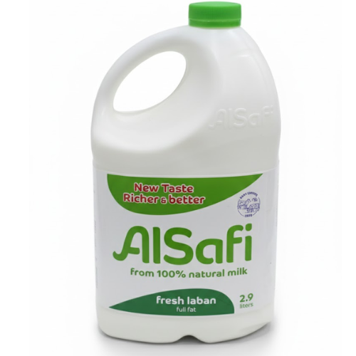 لبن2.9 لتر كامل الدسم الصافي