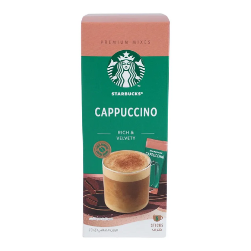ستاربكس وايت كابتشينو  5 * 14جم