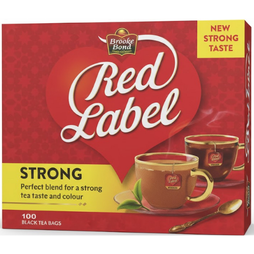 بروك بوند ريد ليبل شاي أسود 100 كيس