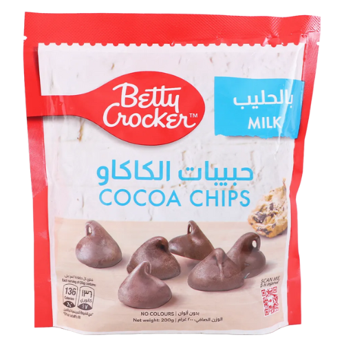 بيتي كروكر الكاكاو بالحليب 200 جم