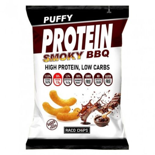 ذرة مع الباربكيو مدعم 13 جم بروتين راكو 50جم