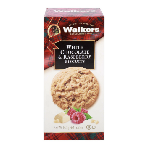 والكرز بسكويت بالشوكولاتة البيضاء والتوت الأحمر 150 جم